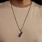 Кулон мужской «Открывашка» зажигалка, цвет серебро, 69 см 10133877