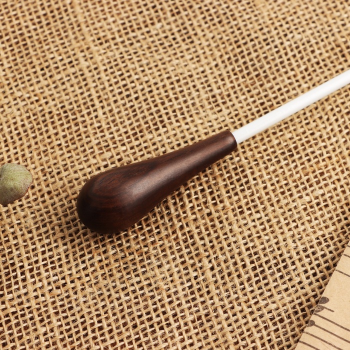 Дирижерская палочка Music Life, 38,5 х 2 см, коричневая деревянная ручка