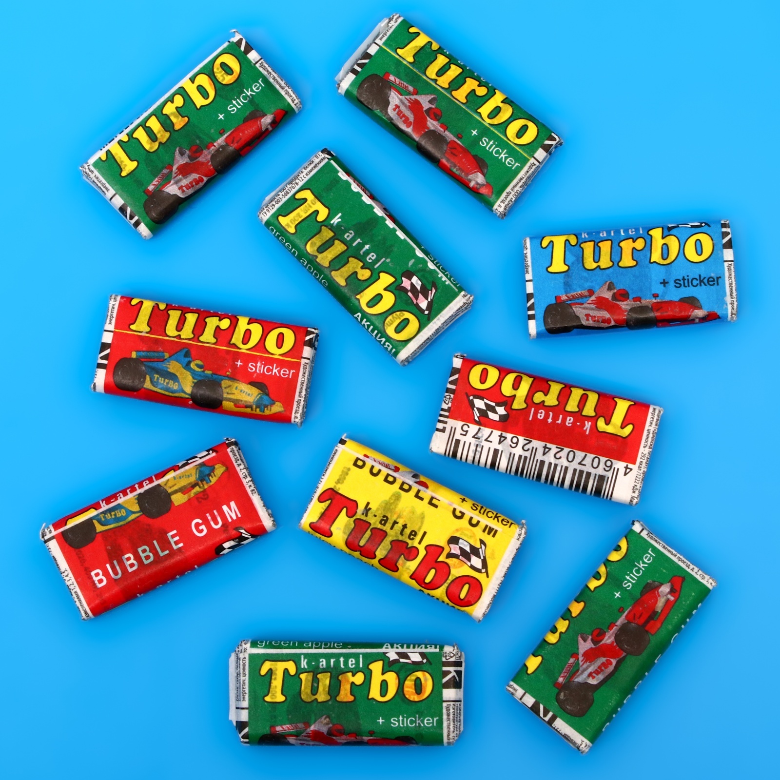 Жвачка турбо 90 х