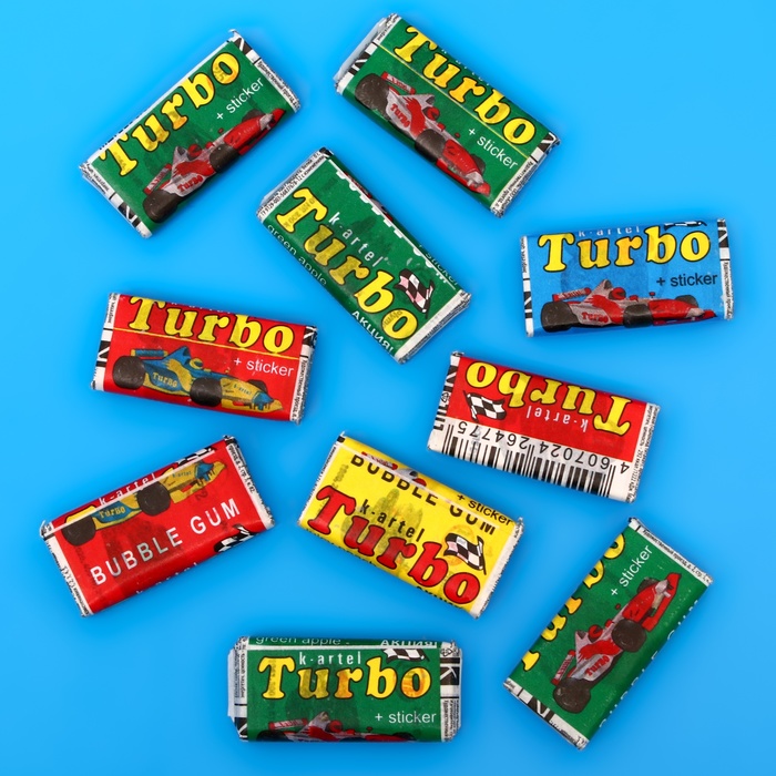 Жевательная резинка Turbosport, 10 шт. - Фото 1