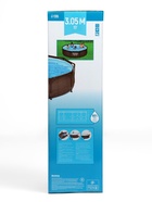 Бассейн каркасный Steel Pro, 305×76 см, круглый, цвет ротанг, 561JE Bestway - Фото 10