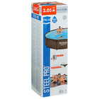 Бассейн каркасный Steel Pro, 305×76 см, круглый, цвет ротанг, 561JE Bestway - Фото 13