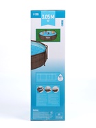 Бассейн каркасный Steel Pro, 305×76 см, с фильтр-насосом, круглый, 561JF Bestway - Фото 9