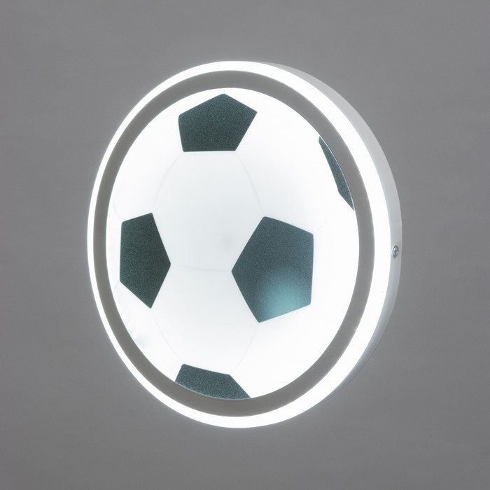 Бра "Мяч футбольный" LED 36Вт белый d.30 см - фото 1906613901