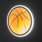 Бра "Мяч баскетбольный" LED 36Вт белый d.30 см - Фото 4