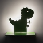 Бра "Динозавр" LED 24Вт зелёный 35х30 см - Фото 4