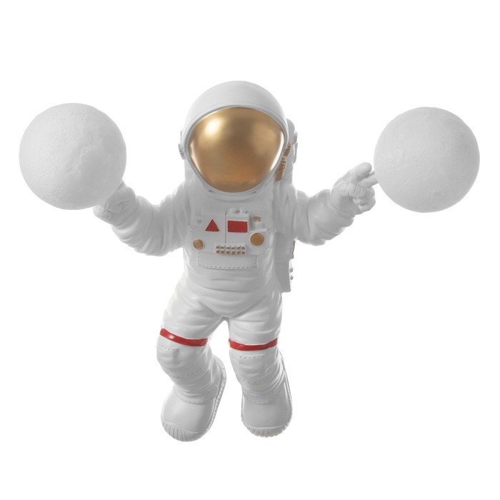 Бра "Космонавт" 2хG9 белый 35х30 см - фото 1884531444