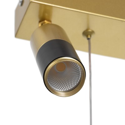 Светильник «Варум» LED 5+5+10 Вт 3000-6000К черный 15×15×30-180 см