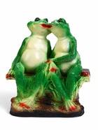 Садовая фигура из гипса «Две лягушки на лавочке», 31×20×29 см, МИКС - Фото 3