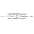 Люстра с ПДУ «Блейд» 9хLED 234 Вт 3000-6000К RGB белый 78×78×16 см - Фото 6