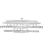 Люстра с ПДУ «Блейд» 9хLED 234 Вт 3000-6000К RGB белый 78×78×16 см - Фото 9