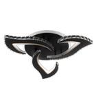 Люстра с ПДУ «Блейд» 3хLED 78 Вт 3000-6000К RGB черный 57×57×10 см - Фото 1