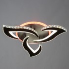 Люстра с ПДУ «Блейд» 3хLED 78 Вт 3000-6000К RGB черный 57×57×10 см - Фото 2