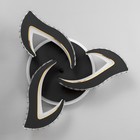 Люстра с ПДУ «Блейд» 3хLED 78 Вт 3000-6000К RGB черный 57×57×10 см - Фото 12