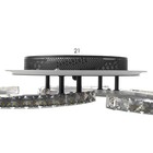 Люстра с ПДУ «Блейд» 3хLED 78 Вт 3000-6000К RGB черный 57×57×10 см - Фото 13