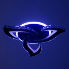 Люстра с ПДУ «Блейд» 3хLED 78 Вт 3000-6000К RGB черный 57×57×10 см - Фото 4