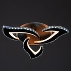 Люстра с ПДУ «Блейд» 3хLED 78 Вт 3000-6000К RGB черный 57×57×10 см - Фото 7