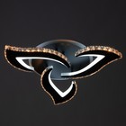 Люстра с ПДУ «Блейд» 3хLED 78 Вт 3000-6000К RGB черный 57×57×10 см - Фото 8