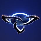 Люстра с ПДУ «Блейд» 3хLED 78 Вт 3000-6000К RGB черный 57×57×10 см - Фото 10