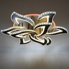 Люстра с ПДУ «Блейд» 9хLED 234 Вт 3000-6000К RGB черный 78×78×16 см - Фото 3