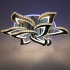 Люстра с ПДУ «Блейд» 9хLED 234 Вт 3000-6000К RGB черный 78×78×16 см - Фото 4