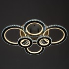 Люстра с ПДУ "Ива" 6хLED 240Вт 3000-6000К RGB черный 75х52х14см 9644109