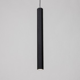Светильник подвесной "Моэм" LED 5Вт 4000К черный 4х4х50-150см