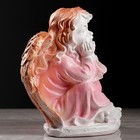 Фигура "Ангел в платье" бело- розовый 20х24х27см - Фото 2
