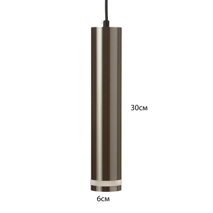 Светильник подвесной "Моджо" GU10 35Вт хром 6х6х30-130см