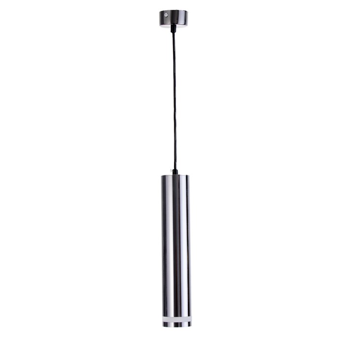 Светильник подвесной "Моджо" GU10 35Вт черный хром 6х6х30-130см