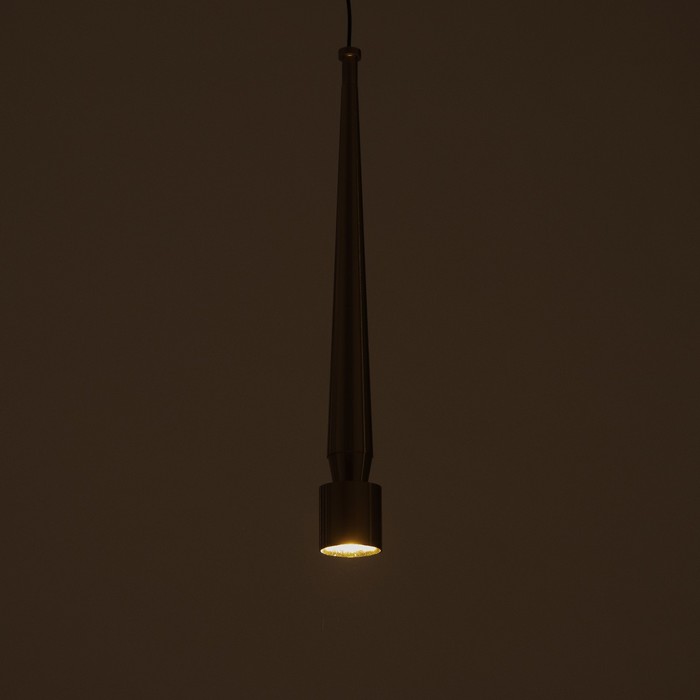 Светильник подвесной "Кельна" LED 5Вт 4000К золото 4х4х33,5-133,5см