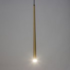 Светильник подвесной "Титан" LED 5Вт 4000К золото 2,8х2,8х60-160см - фото 321156247