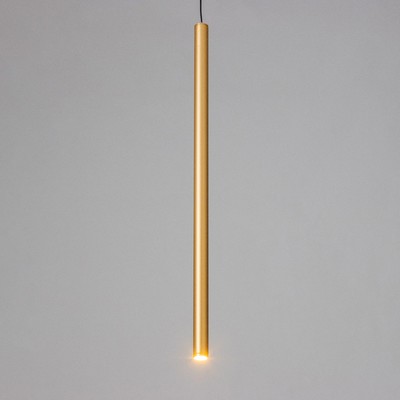 Светильник подвесной«Аламо» LED 5 Вт 4000К золото 2.5×2.5×60-160 см