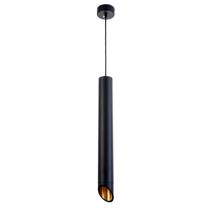 Светильник подвесной "Перона" GU10 35Вт черный 6х6х50-150см