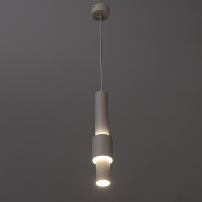 Светильник подвесной "Дарина" LED 10Вт 4000К белый 6х6х30-130см