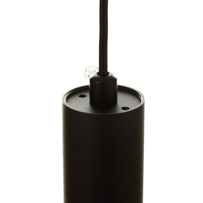 Светильник подвесной "Кларнета" GU10 35Вт черный хром 7х7х25,5-125,5см