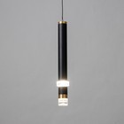 Светильник подвесной "Регент" LED 5Вт 4000К черный 3,3х3,3х30-130см - фото 8932069