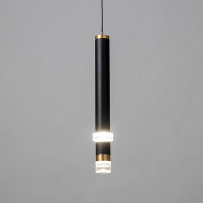 Светильник подвесной «Регент»LED 5 Вт 4000К черный 3.3×3.3×30-130 см