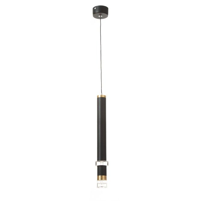 Светильник подвесной "Регент" LED 5Вт 4000К черный 3,3х3,3х30-130см
