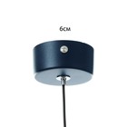 Светильник подвесной "Регент" LED 5Вт 4000К синий 3,3х3,3х30-130см - Фото 6