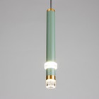 Светильник подвесной "Регент" LED 5Вт 4000К зеленый 3,3х3,3х30-130см - фото 3437284