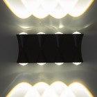 Бра BayerLux «Бисо», 8хLED, 8 Вт, 4000К, IP66, чёрный, 19×4.5×8 см - Фото 3