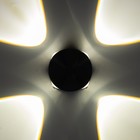 Светильник "Снек" 4хLED 4Вт 4000К IP66 черный 9,3х4,5х9,3 см - Фото 3