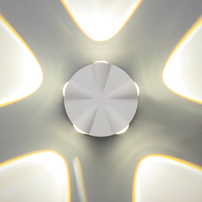 Бра BayerLux «Снек», 5хLED, 5 Вт, 4000К, IP66, белый, 10.8×4.5×10.8 см - Фото 1