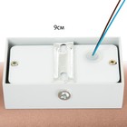 Бра BayerLux «Алпин», 1хLED, 2 Вт, 4000К, IP66, кофе, 9×11×15 см - Фото 7