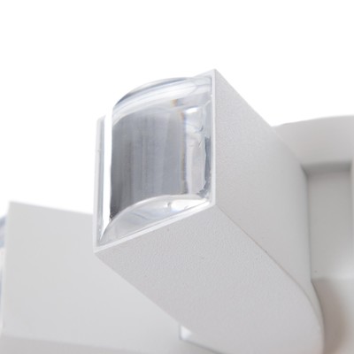 Бра BayerLux «Деко», 4хLED, 4 Вт, 4000К, IP66, белый, 16×4.3×13 см