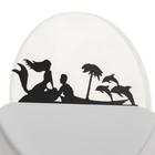 Бра «Русалка» LED 4000К 10 Вт белый 24×24×6 см - фото 4813971