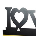 Бра «Любовь» LED 4000К 12 Вт черный 38×20×4 см - Фото 6