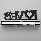 Бра «Любовь» LED 4000К 12 Вт черный 38×20×4 см - Фото 9