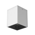 Светильник "Кубик" LED 4000К 10Вт DIM220 белый черный 7,5х7,5х9,5см - фото 3307155